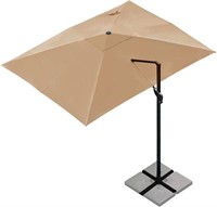 Sunnyglade 10x13Ft Cantilever Patio Umbrella Rect