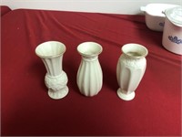 (3) Lenox Bud Vases