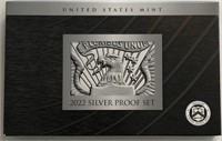 10-Pc 2022 Silver Proof Set
