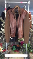 Hugo Boss leather Jacket