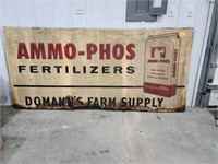 Ammo-Phos Fertilizers 44"X94" Sign