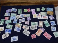 50 Commemorative U.S. Postage Stamps