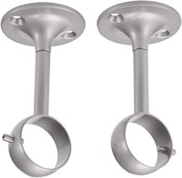 Curtain Rod Ceiling-Mount Bracket, Set of 2,