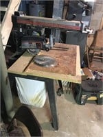 Craftsman Radial Saw on Stand