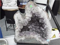 LARGE AMETHYST GEODE - CUT & POLISHED - APPROX 21"