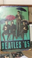 Vintage Beatles ‘65 poster approx 24x36