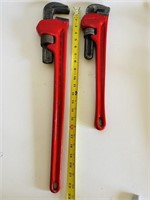 Heavy Duty Pipe Wrenches 18 & 24