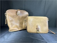 Vintage Leather Coach Purses