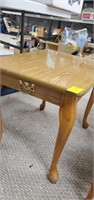 End table with drawer 19x23x18