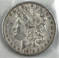 1879 Morgan Silver Dollar, US $1 Coin