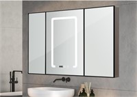 Wenqik LED Mirror Medicine Cabinet, Bathroom