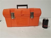 Orange Toolbox With Tools