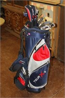 Golf glub set and bag