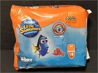 Little Swimmers swim diapers new 18 pack - size M