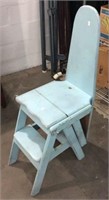 Vintage Convertible Chair, Stool & Ironing Board K