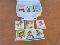 Replica Baseball Cards in Old Metal Tin