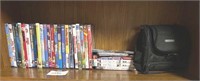 DVD's, Nintendo bag, games