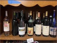 Wine and sherry bottles