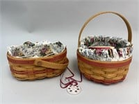 2 Mothers Day Longaberger Baskets - Rings &