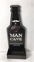 Man Cave Hanging Bottle Opener & Catch Tray U15A