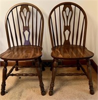 Cochrane Furniture Oak Side Dining Chairs