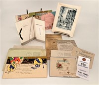 Group of Antique Greeting Cards (used)