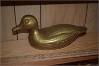 Heavy Solid Brass Duck