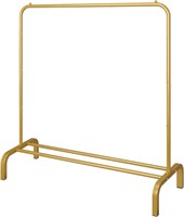 JIUYOTREE Metal 43.3 Inches Garment Rack with