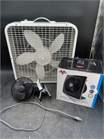 3 Fans Various Sizes/Types