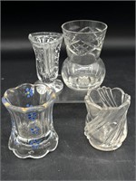 Glass Toothpick Holders 3.25” Tall and Smaller