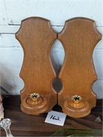 Wooden Candleholders