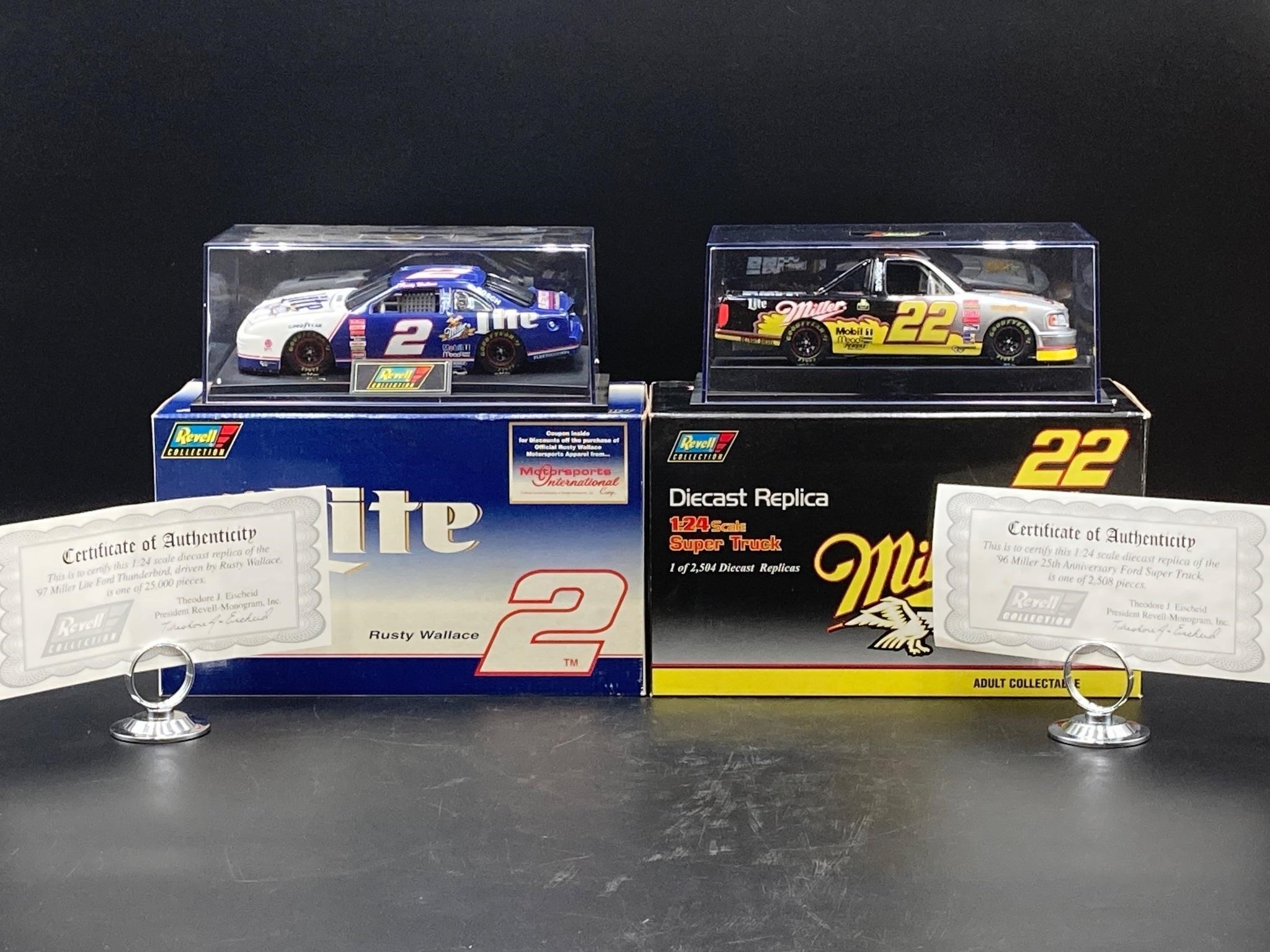 Rusty Wallace 1:24 Scale Diecasts