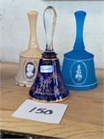 Bohemia Glass and Fenton Bells