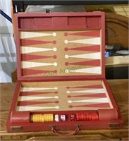 Fantastic vintage larger sized backgammon game