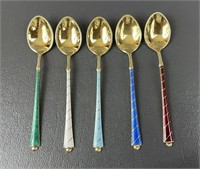 Vintage Georg Jenson Sterling Silver Spoons