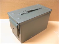 Green Metal Ammo Can Marked 14 44