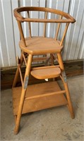 -mid century bistro multi function child’s chair