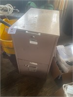 brown steel file cabinet
