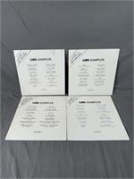 4 Promotional Record Samplers
