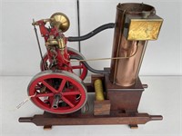 1:3 Scale Model 1905 Vertical Domestic Engine
