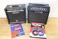Guitar amps and books!