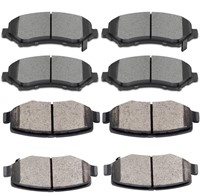 New, SCITOO Ceramic Brake Pads, 8pcs Front Rear
