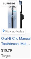 Oral-B Clic Toothbrush with Magnetic Brush Holder