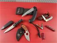 VARIOUS KNIVES