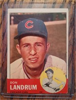 1963 Topps - Don Landrum #113