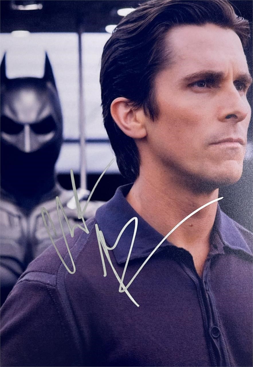 Autograph COA Batman Photo