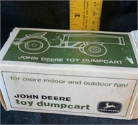 John Deere dumpcart in box