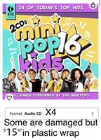 X4 Mini Pop Kids #16 Double CD Pkg (2018 Release)