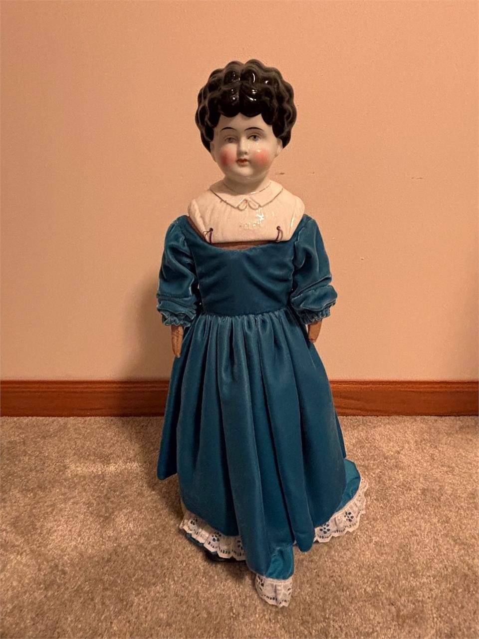 24” Porcelain Faced Doll