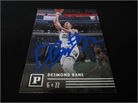 2020-21 PANINI DESMOND BANE AUTOGRAPH RC